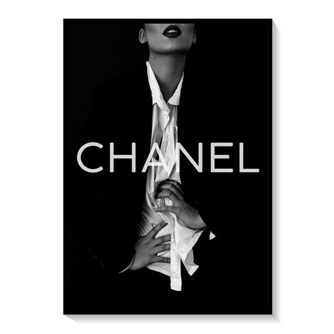 chanel poster frame